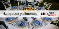BANQUETES, EVENTOS,  AQLUILER DE  EQUIPO,  CATERING